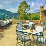 Lunch spot with a view from Castle Aragonese Ischia Island