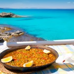 Paella by the sea