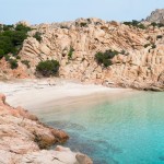 Beach of Cala Coticcio, Caprera Island, Sardinia