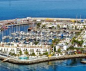 The village of Puerto de Mogán, Gran Canaria