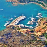 Aerial View of Porto Massimo La Madalena Sardinia