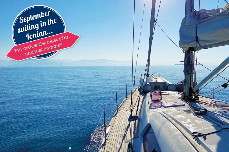 Yacht Charter Division manager Fin enjoys September sailing in the Ionian