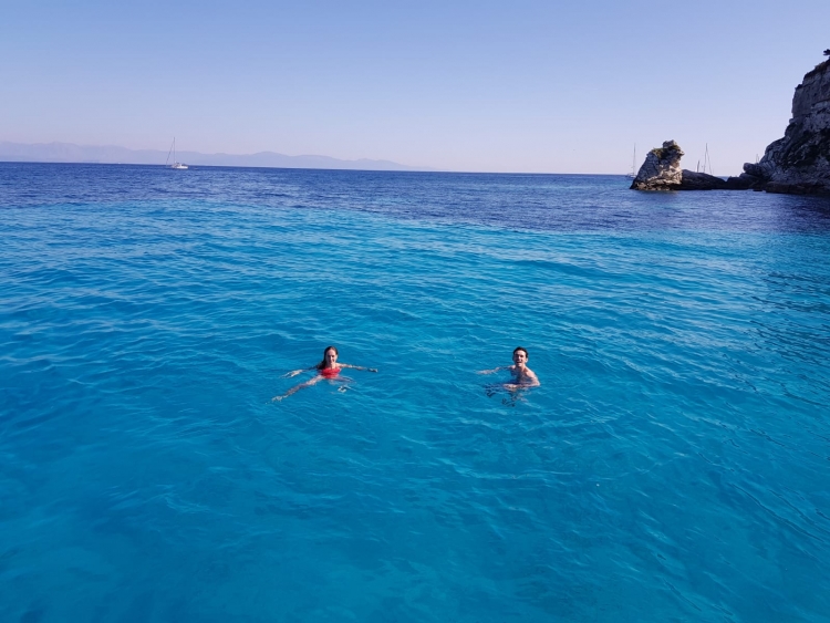 James &amp; Ottilie find their sea legs!
