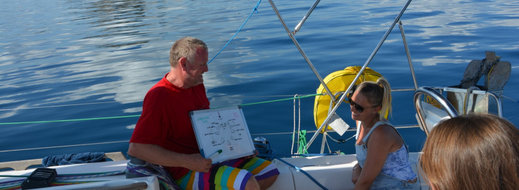 Our RYA training programme is under way!