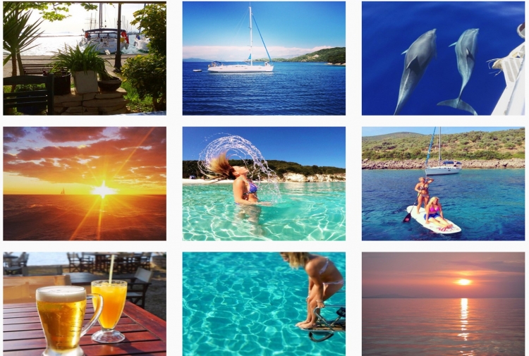 Share your #SailingHoliday snaps on Instagram