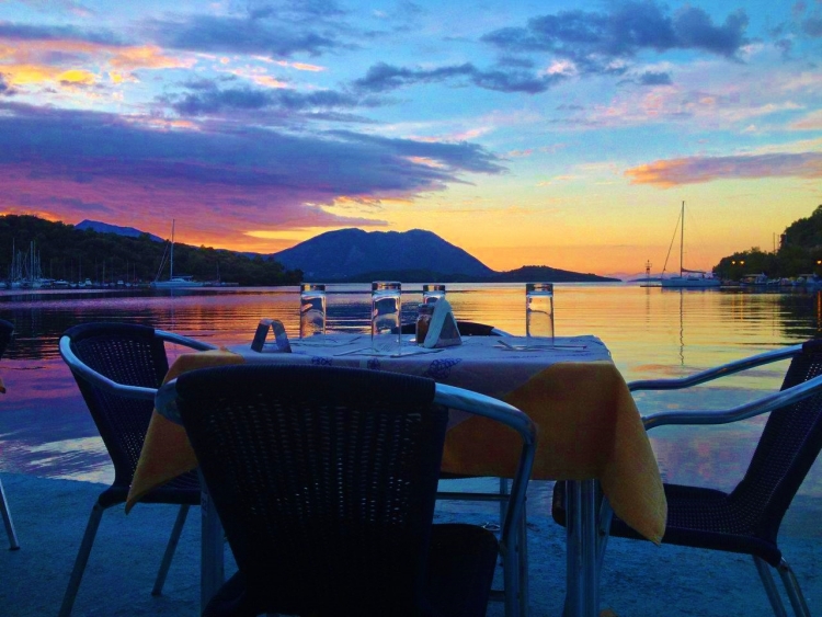 Dinner with a view...